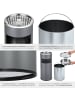 tectake Standaschenbecher  25 x 61 cm, anthrazit