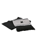 Urban Classics Urban Classics Schals in black/heathergrey/white