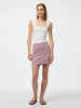 Pieces Minirock in Romance Rose