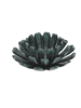 relaxdays 2 x Teelichthalter in Grün - (H)6 x Ø 13,5 cm