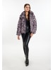 faina Steppjacke Mit Leo-Print in Mauve Leo