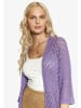 IZIA Damen Cardigan in Violett