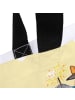 Mr. & Mrs. Panda Shopper Fledermaus Zauberer mit Spruch in Gelb Pastell