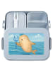 Mr. & Mrs. Panda MEPAL Bentobox Sternzeichen Wassermann Design o... in Blau Pastell