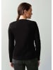 Alba Moda Blusenshirt mit Kettendruck in schwarz