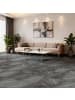 Home Nature Wohnkonzept Vinylboden Selbstklebend in Schwarze Marmor 30.4x30.4x0.127 cm 56 Stück (5 m²)