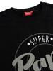 United Labels Super Papa T-Shirt Vater Vatertag Kurzarm Shirt Oberteil Top in schwarz