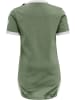 Hummel Kinder Kurzarmbody "Hmlproud Flipper Body S/S" in Grün