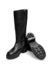 VITAFORM Echt Leder & vitaform Stretch Stiefel in schwarz