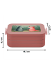 Mr. & Mrs. Panda Lunch Box Axolotl Liebe Design ohne Spruch in Rot Pastell