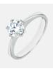 Diamant L'éternel Solitär-Ring aus 375 Weißgold
