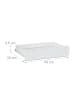 relaxdays Schreibtisch in Weiß - (B)100 x (H)73 x (T)45 cm