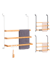 eluno Handtuchhalter Grau