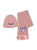 Disney Disney Stitch 2er Set Kinder Winter Accessoire Mütze Schal in Mehrfarbig