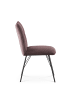 B&D Home 2er-Set: Esszimmerstuhl NELE in Merlot - (B)49 x (H)85 x (T)61,5 cm
