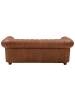 58 aufm Kessel SOFA 3-Sitzer Kalea Echtleder (Antikoptik) cognac