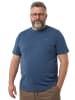 Men Plus Kurzarm T-Shirt in graublau