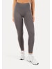 SMILODOX Leggings Timea Scrunch in Anthrazit