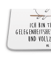 Mr. & Mrs. Panda Glasuntersetzer Einhorn Hexe mit Spruch in Weiß