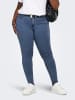 ONLY Carmakoma Skinny Jeans in Medium Blue Denim