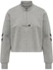 Hummel Reißverschluss Sweatshirt Hmllgc Nikka Damen in GREY MELANGE