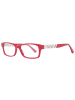 Guess Damen Optische Fassungen Rechteck Rot