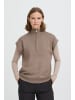 b. young Strickpullover BYMMORLA Loose fit in Walnut Melange