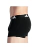 adidas 5er Pack Trunk Active Flex Cotton in Schwarz