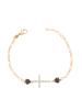 NAEMI Women Bracelet in Rose Gold White