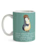 Mr. & Mrs. Panda Geschenktasse Elektriker Witz mit Spruch in Meeresbrise