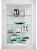VCM  Wandvitrine Hängevitrine Glasvitrine Glas Udina L in Weiß