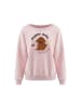 myMo Women Sweatshirt in Light Rose