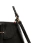 Florence Florence Schultertasche Leder schwarz ca. 26cm