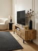 KADIMA DESIGN Lowboard | Eiche, 160x46x43cm, TV-Kommode, 2 Türen