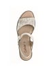 Gabor Fashion Plateau Sandale in Beige