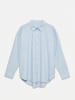 Vero Moda Popelin Hemd in Cashmere Blue