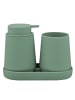 eluno Bad-Accessoires Set TESERO 3tlg. ca. 8,5 x 12 x 9 cm (B/H/T)
