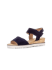 Gabor Plateau Sandalen in blau