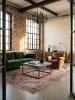 KADIMA DESIGN Couchtisch 60x60x38 cm Sofatisch in Beton-Optik Modern, Design in Grau
