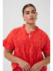 KAFFE curve Ärmellose Bluse KCliona Loose fit in Poppy Red