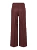 More & More weite Businesshose in raisin brown
