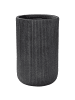 Beliani Outdoor Blumentopf EANTIO in Schwarz - (W) 30 x (H) 49 x (L) 30 cm