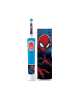 Oral-B Elektrische Kinderzahnbürste "Vitality Pro Kids Spiderman" + Reiseetui in Blau