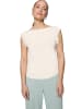 Zero  T-Shirt Rüschen mit Perlen in Eggnog