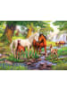 Ravensburger Ravensburger Kinderpuzzle - 12904 Wildpferde am Fluss - Pferde-Puzzle für...