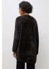 Street One 'Langer Federgarn Cardigan' Braun