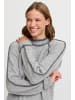 b. young Strickpullover BYNINNA Loose fit in Mid grey Melange Mix