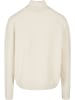 Urban Classics Urban Classics Herren Oversized Roll Neck Sweater in whitesand