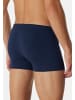 Schiesser Retro Short / Pant Cotton Casual Cotton in Dunkelblau / schwarz