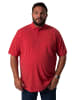 Men Plus Poloshirt in rot